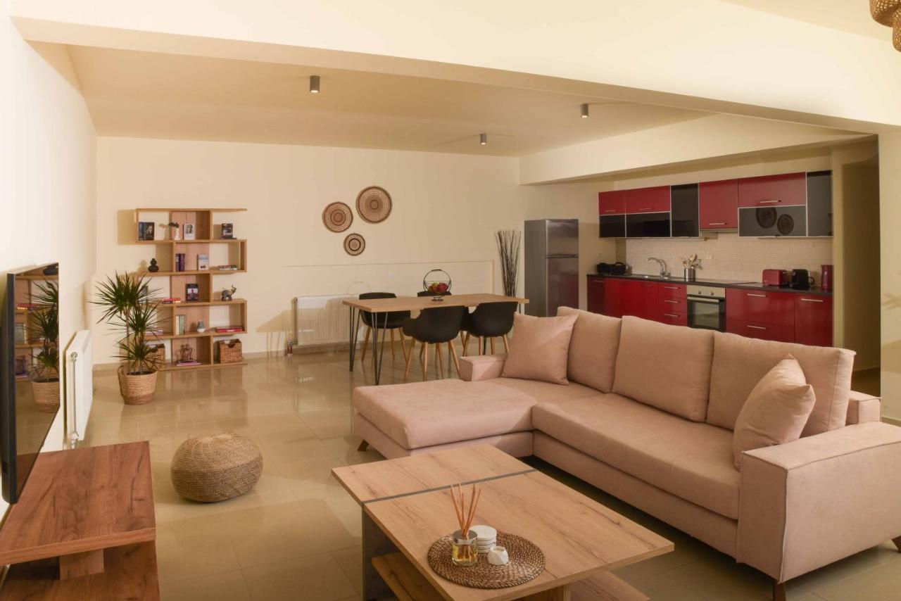 Oikies Luxury Apartments With Private Free Parking Area Ájosz Nikólaosz Kültér fotó