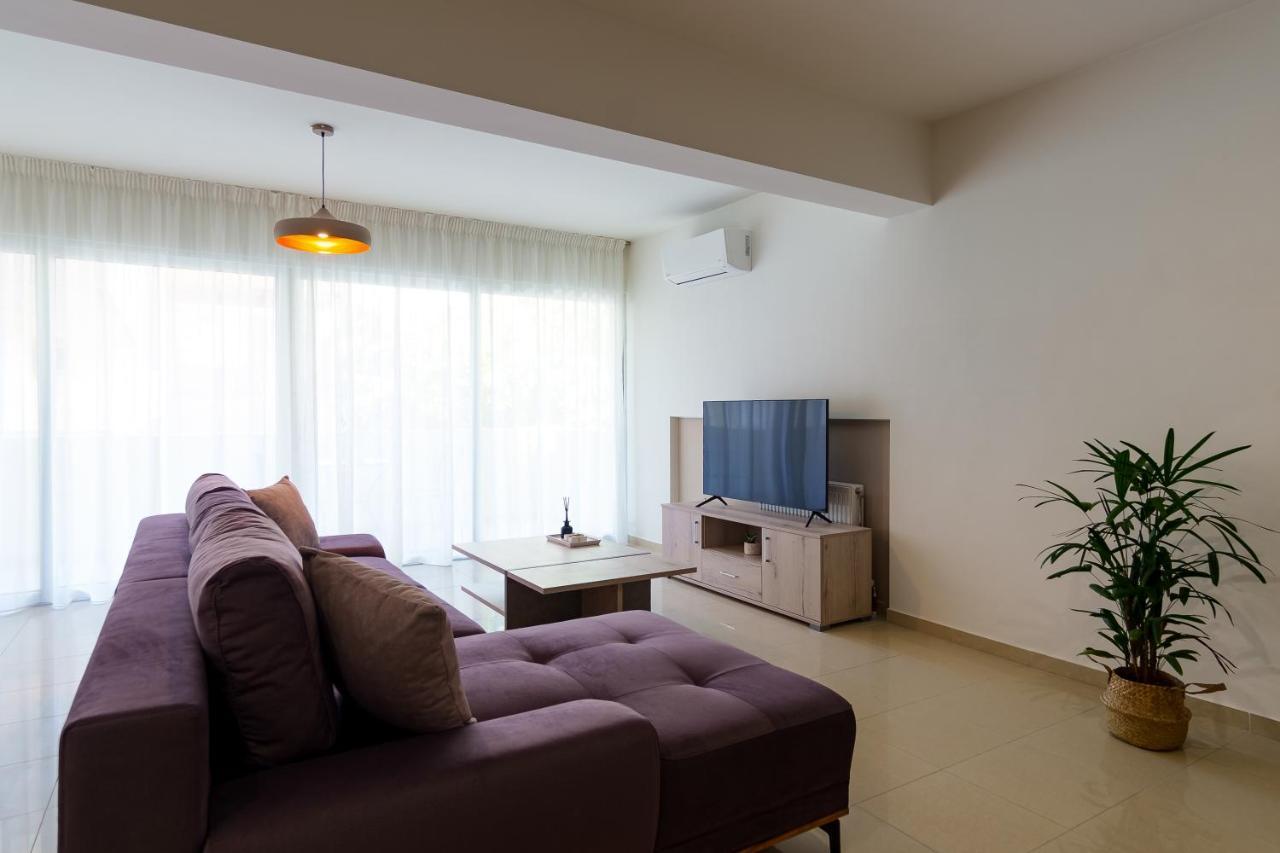 Oikies Luxury Apartments With Private Free Parking Area Ájosz Nikólaosz Kültér fotó